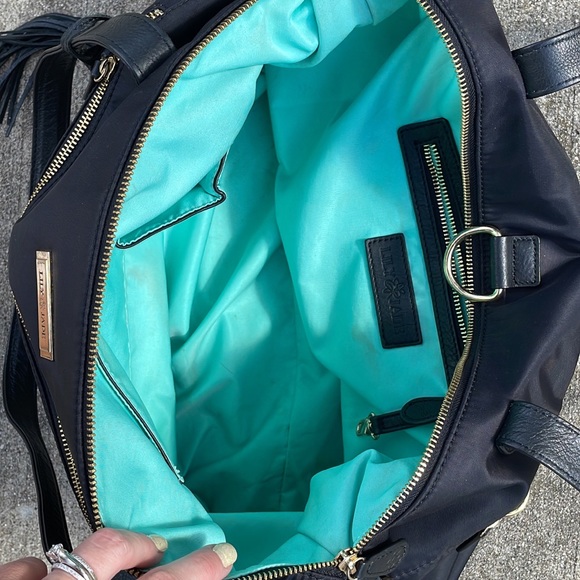 Lily Jade Nylon (black) Jennifer diaper bag or work bag - Picture 3 of 16